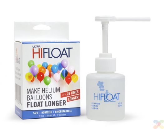 Hi float treatment for 12" Latex Balloon